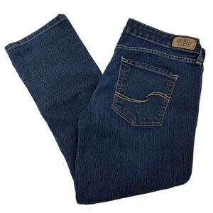 🔥Levi's Signature Stretch Modern Slim  women's skinny jeans 16S W33 L30 blue🔥